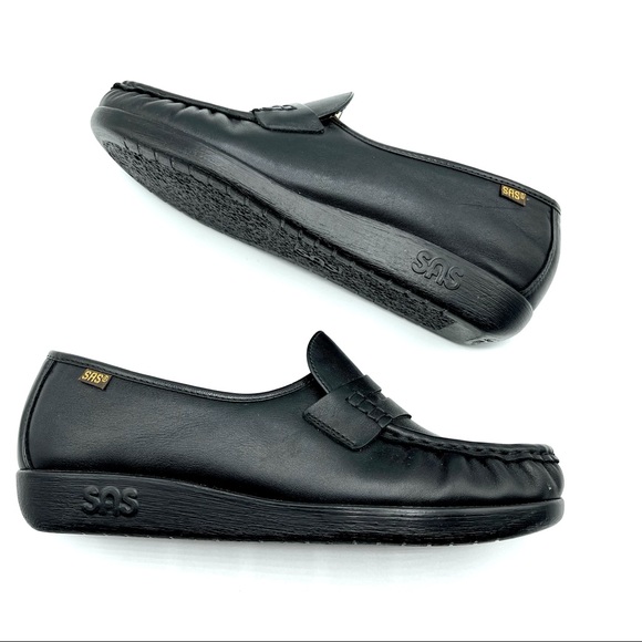 SAS Classic Black Slip On - Picture 3 of 11